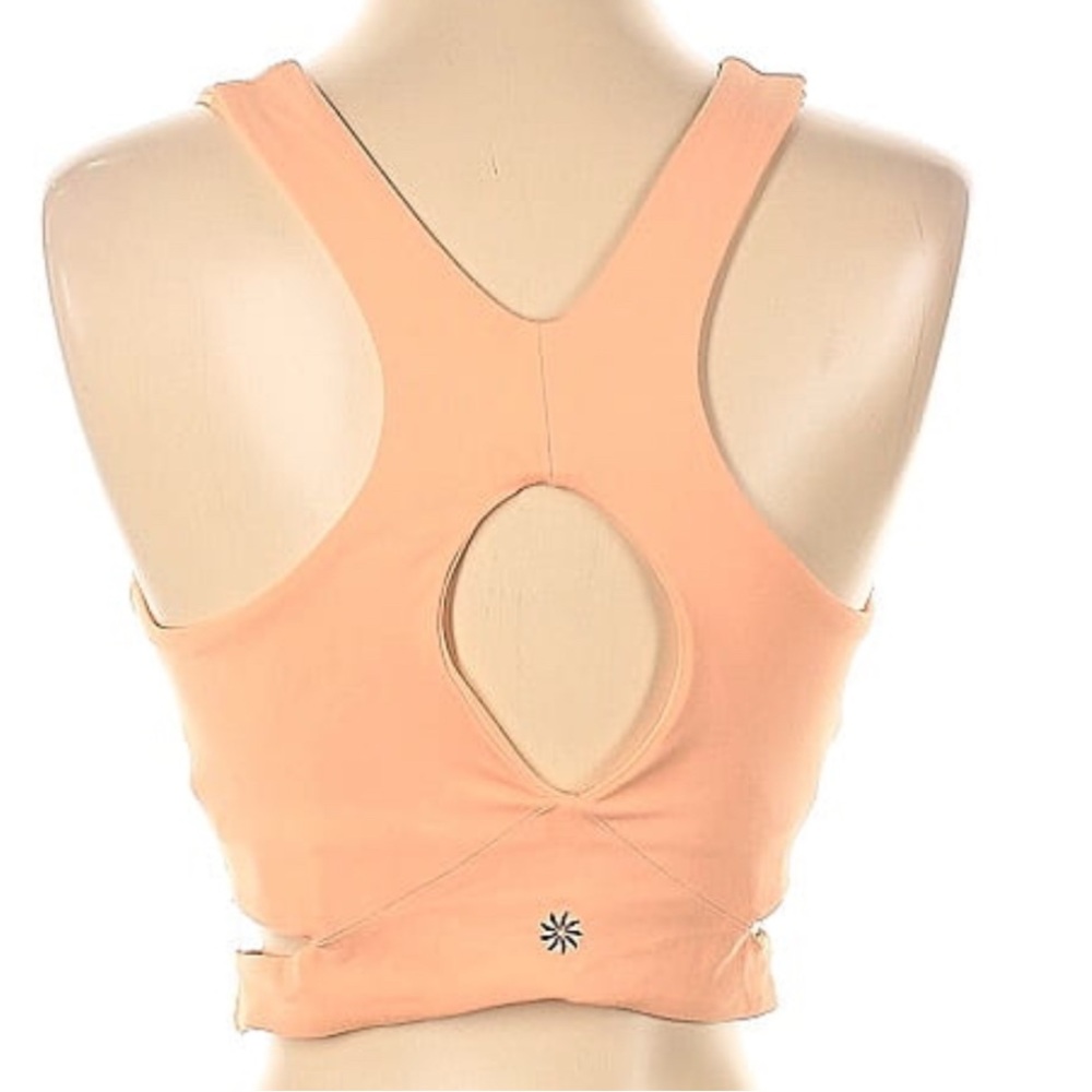 Athleta Conscious Cut Out Crop Tank Top